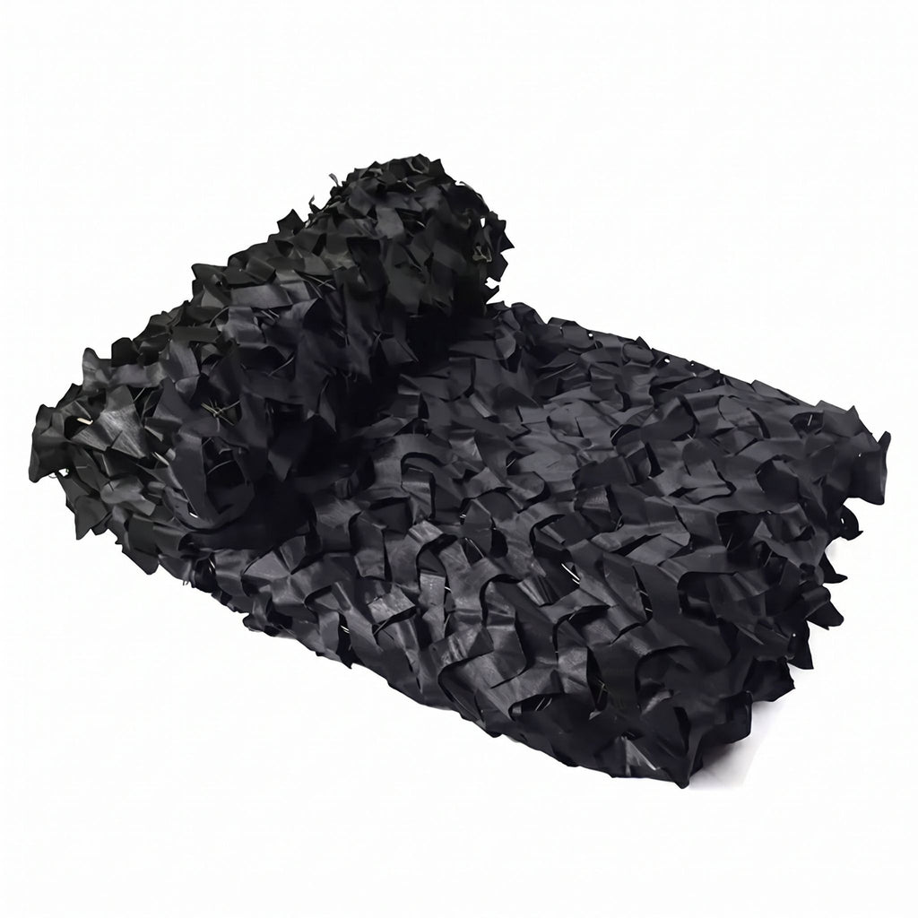 Le filet de camouflage noir pur de Ombrela
